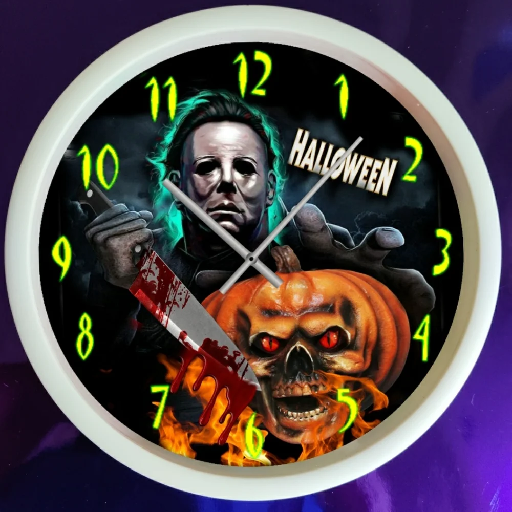 Michael Myers Halloween led Clock